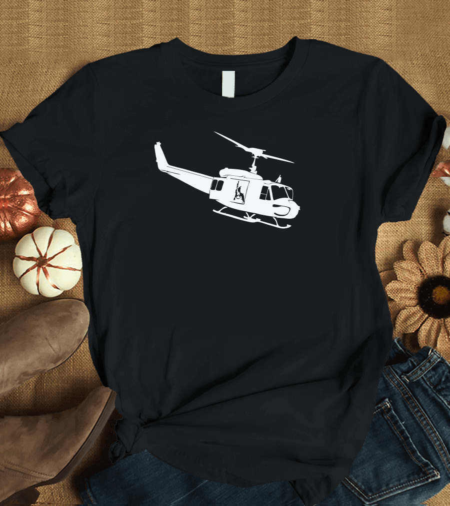 UH-1H Helicopter Hubschrauber US Army Iraq Vietnam War T-Shirt