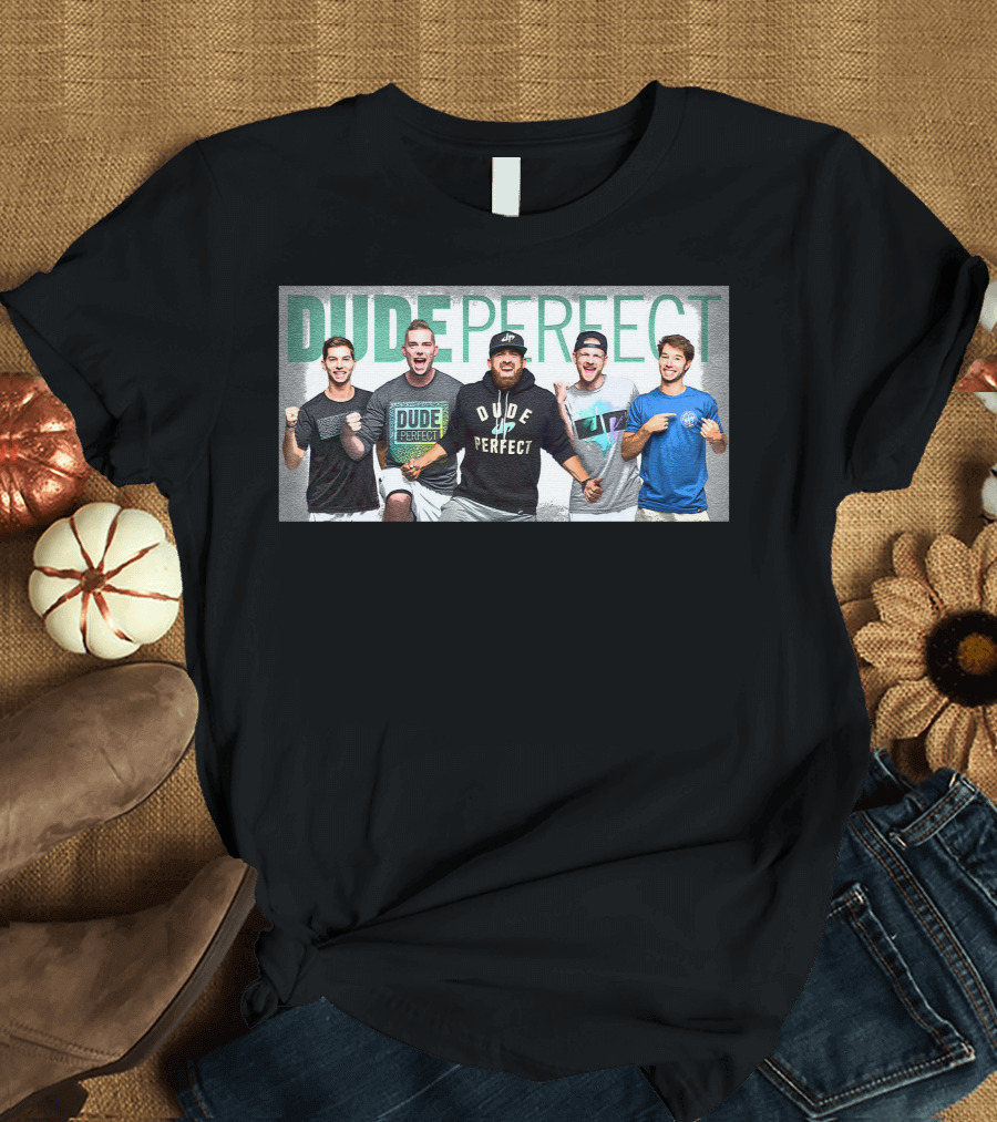 Dude Perfect Team Enthusiasm T-Shirt
