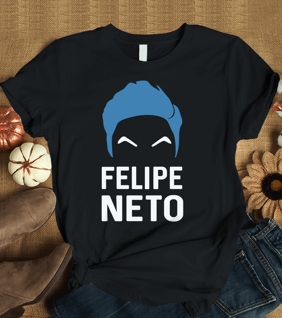 Felipe Neto Blue Hair T-Shirt