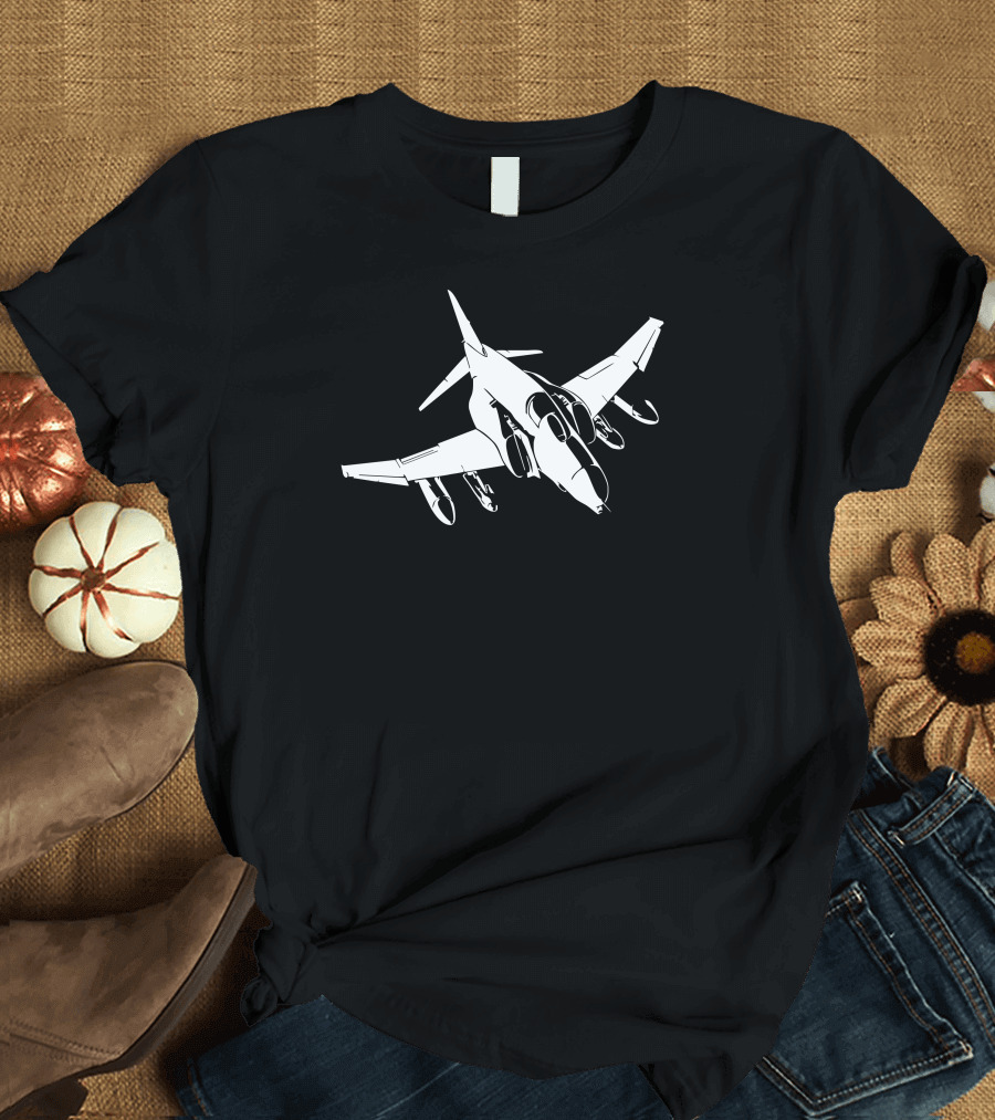 Mcdonnell F-4 Phantom II US Air Force Navy Marine Vietnam War Aircraft T-Shirt