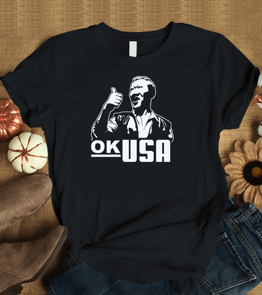 OK USA Expendables Film Iconic Thumbs Up T-Shirt
