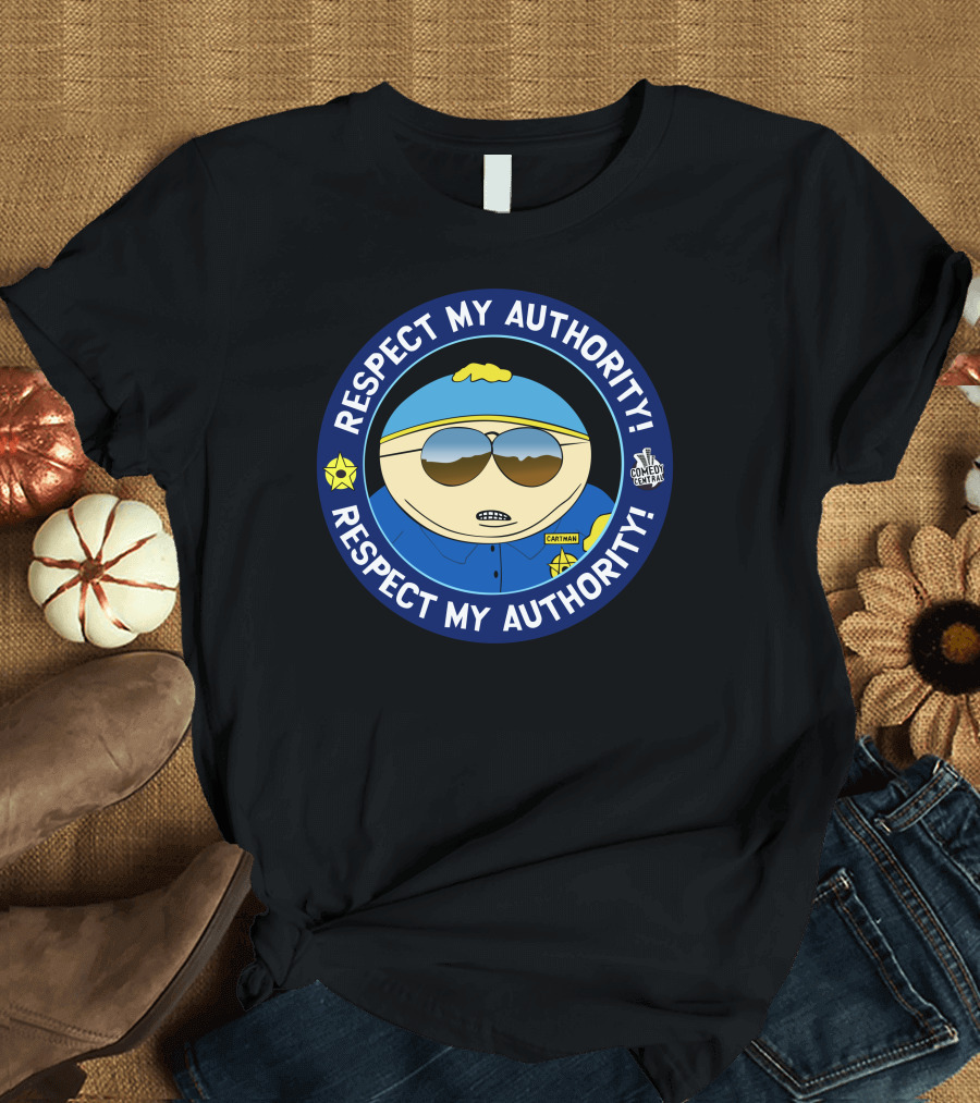 Respect My Authority Comedy Central Cartman T-Shirt
