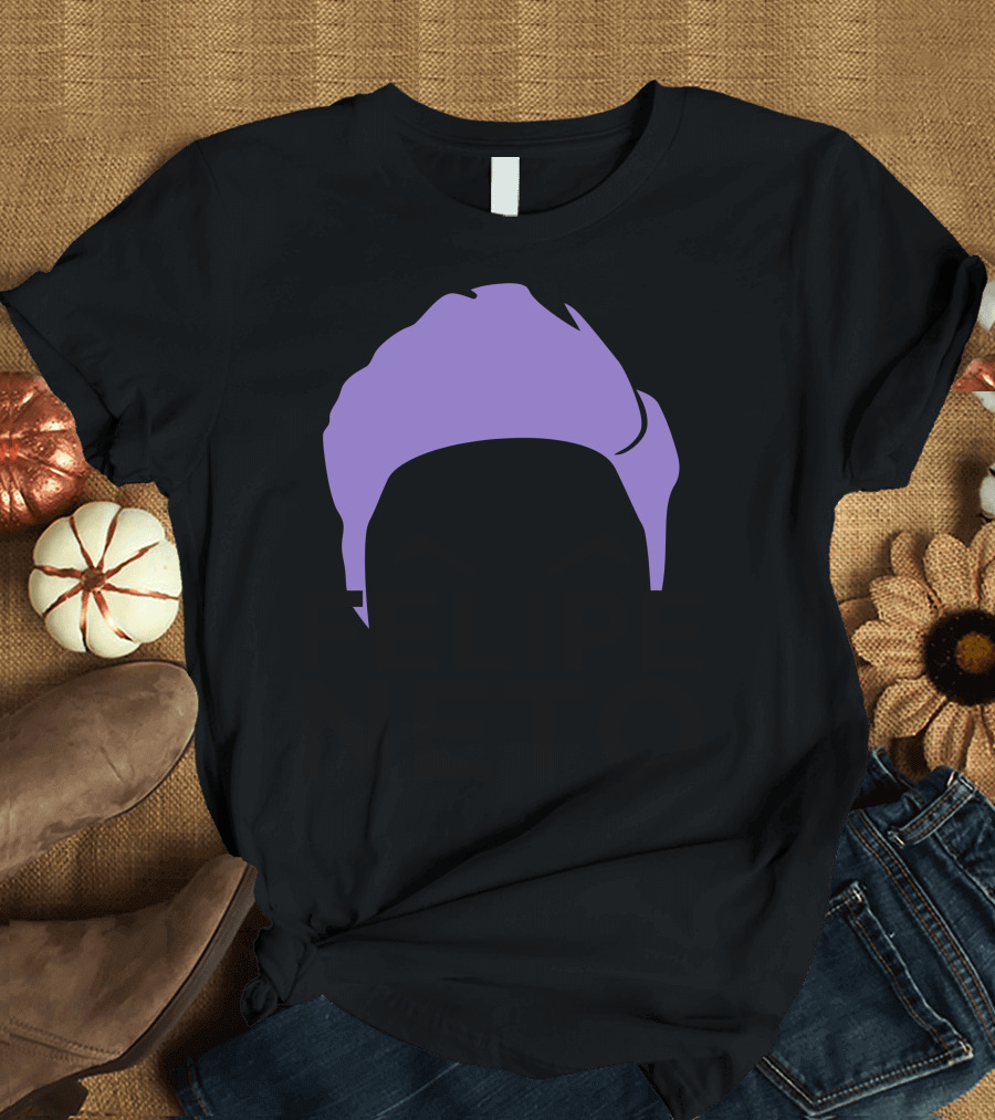 Felipe Neto Purple Hair T-Shirt
