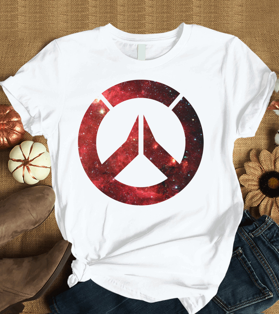 Overwatch Galaxy Space Nebula Emblem T-Shirt
