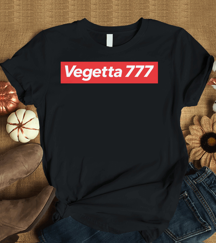 Vegetta 777 Bold Red-White Classic T-Shirt