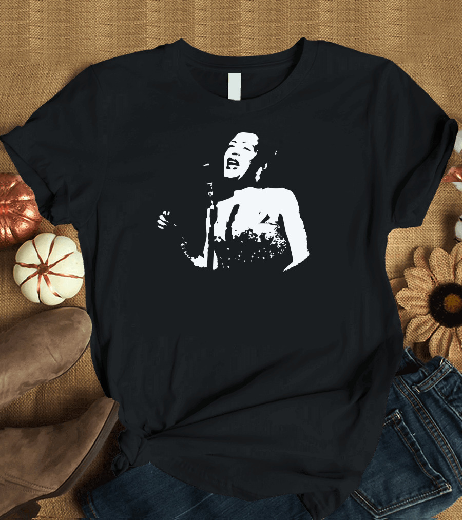 Billie Holiday Jazz Singer T-Shirt