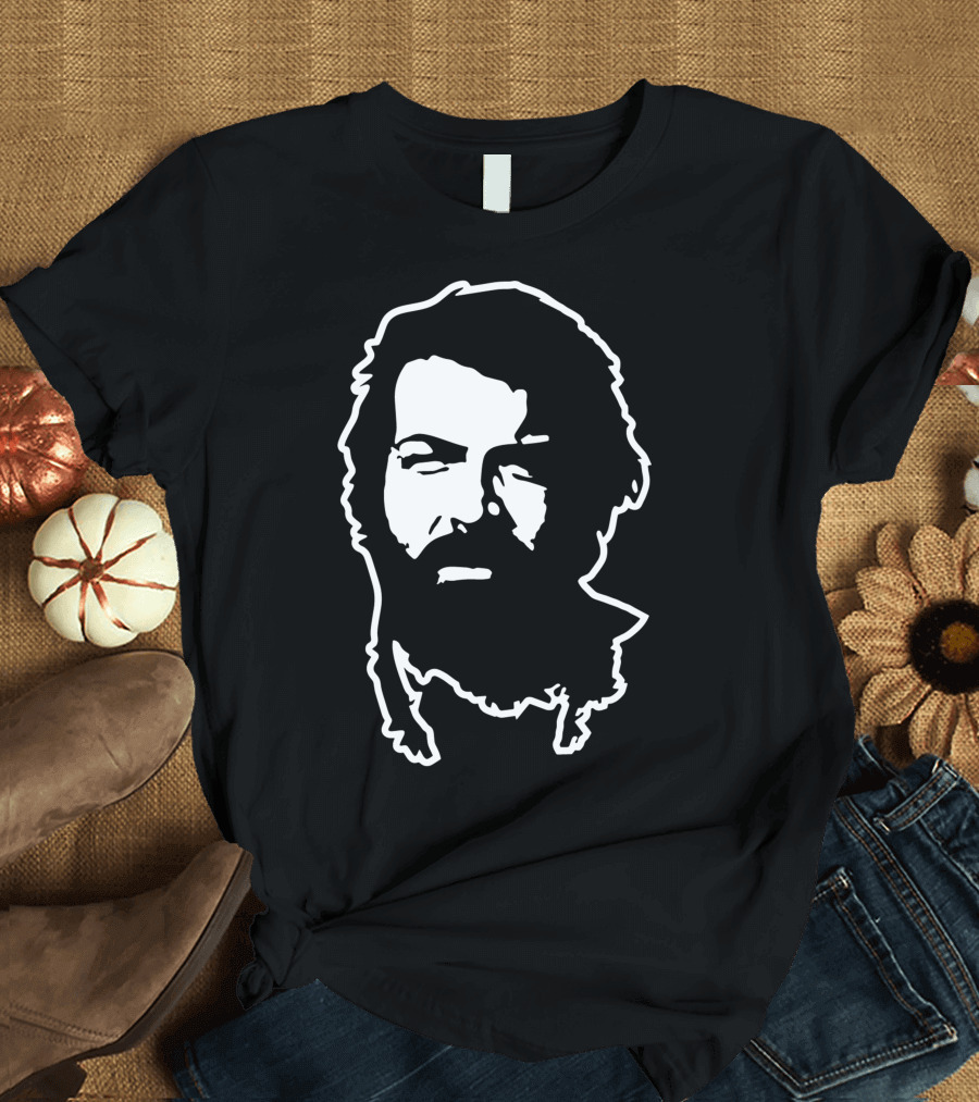 Bud Spencer Konterfei Minimalist Beard T-Shirt