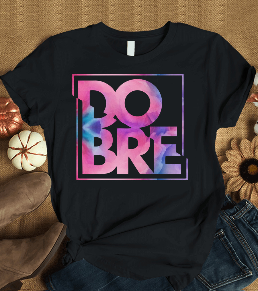 Dobre Brothers Watercolor Bold Lettering T-Shirt