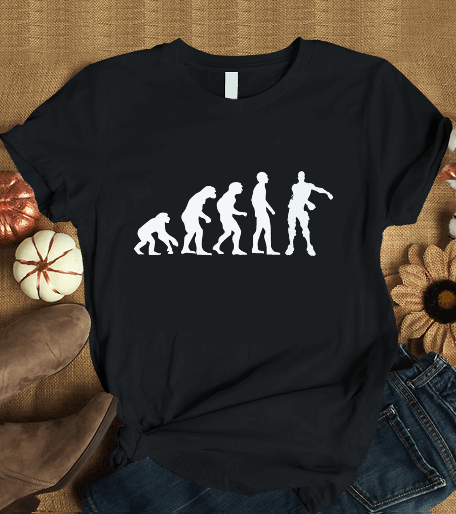 Evolution Of Gamers Floss Dance T-Shirt