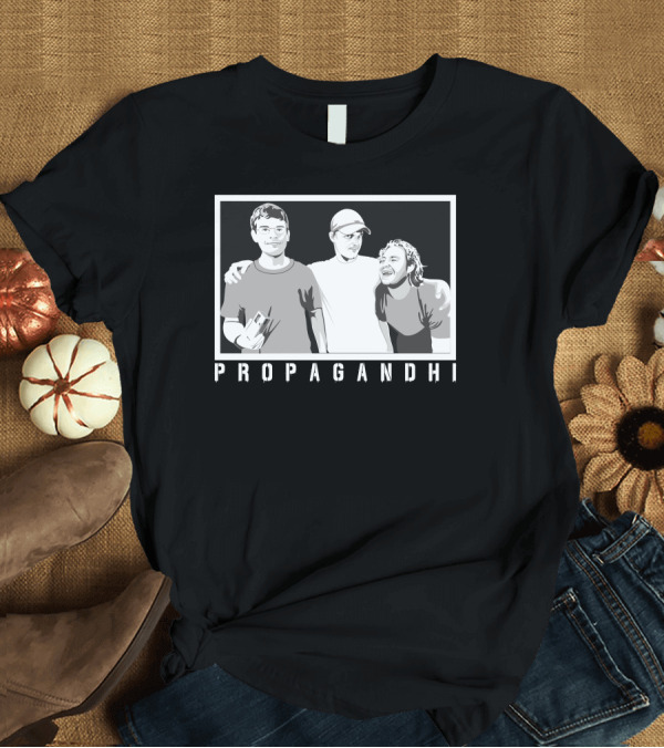 T-Shirt: Propagandhi Band Members Monochrome T-Shirt Propagandhi Band Members Monochrome T-Shirt