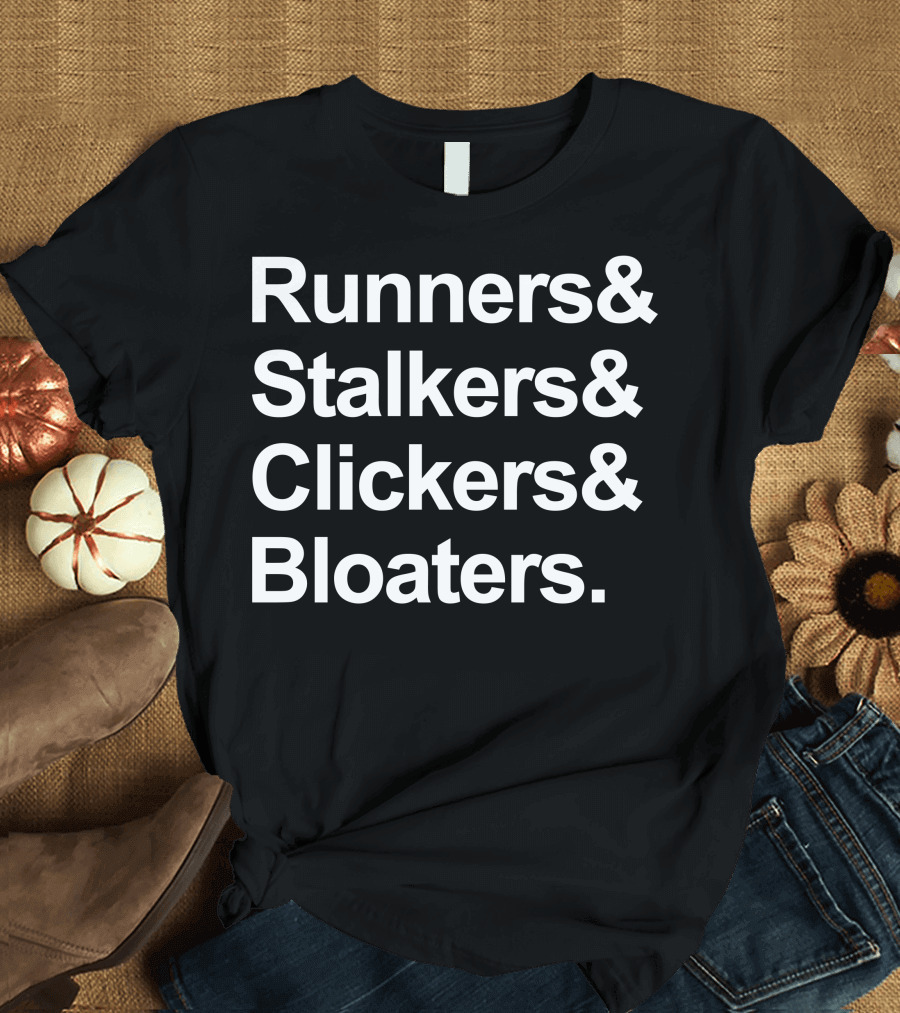 Runners Stalkers Clickers Bloaters The Greatest Game Ever Played On A Wednesday In Cleveland T-Shirt