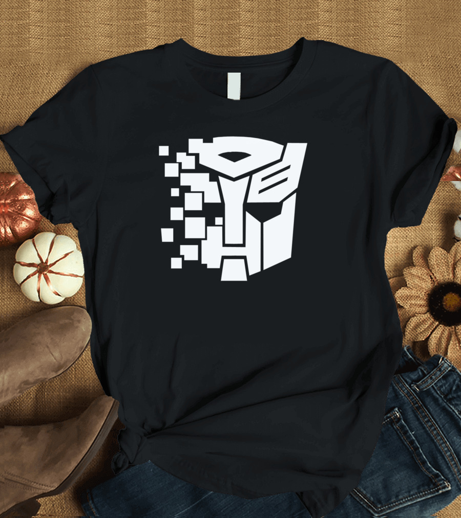 Transformers Autobot Digital Pixel Mosaic T-Shirt