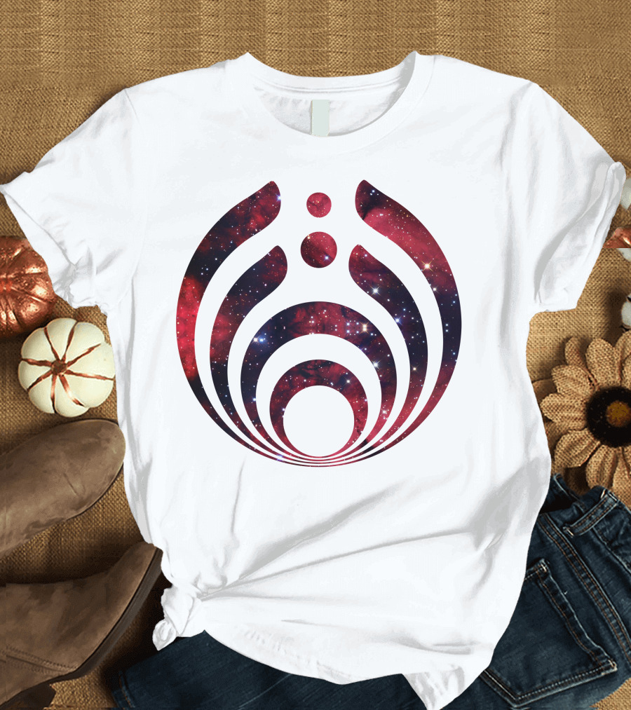 Bassnectar Symbol Red Galaxy T-Shirt
