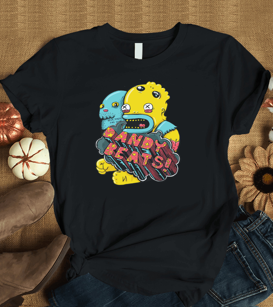 Sandy Beats Lucky These Are Free T-Shirt