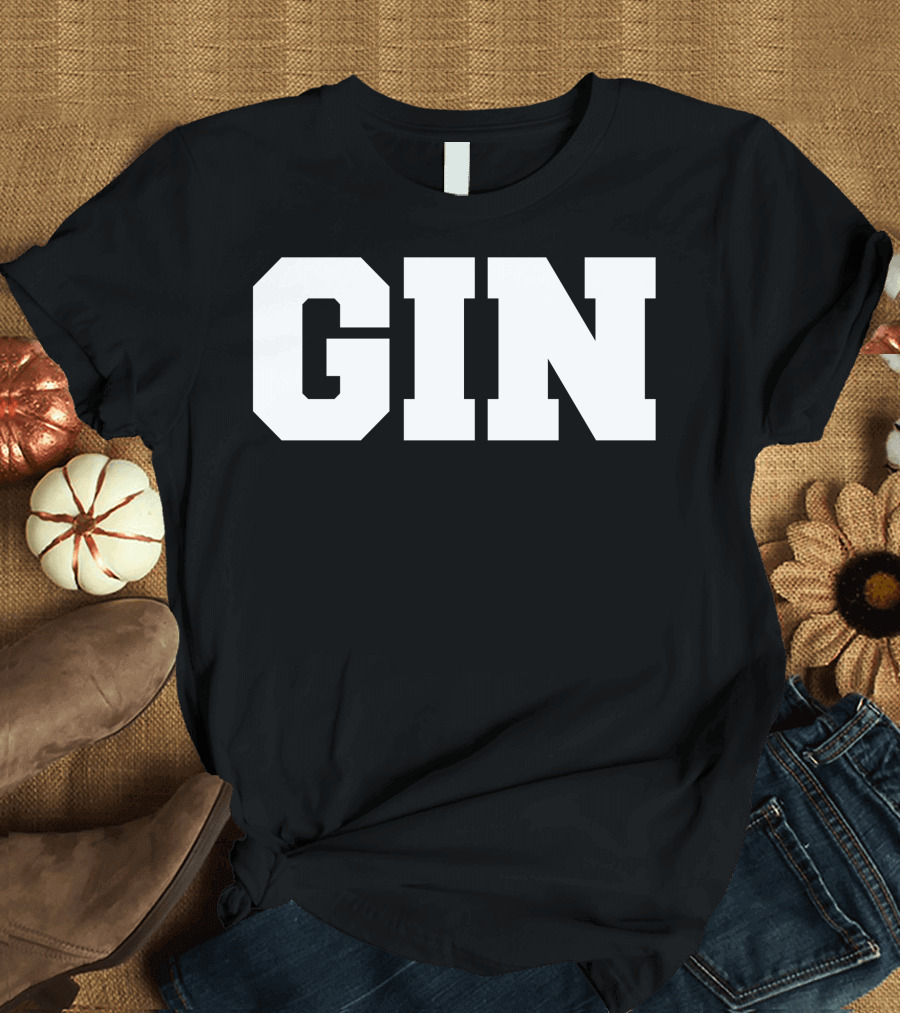 Gintonic Gin For Dark T-Shirt