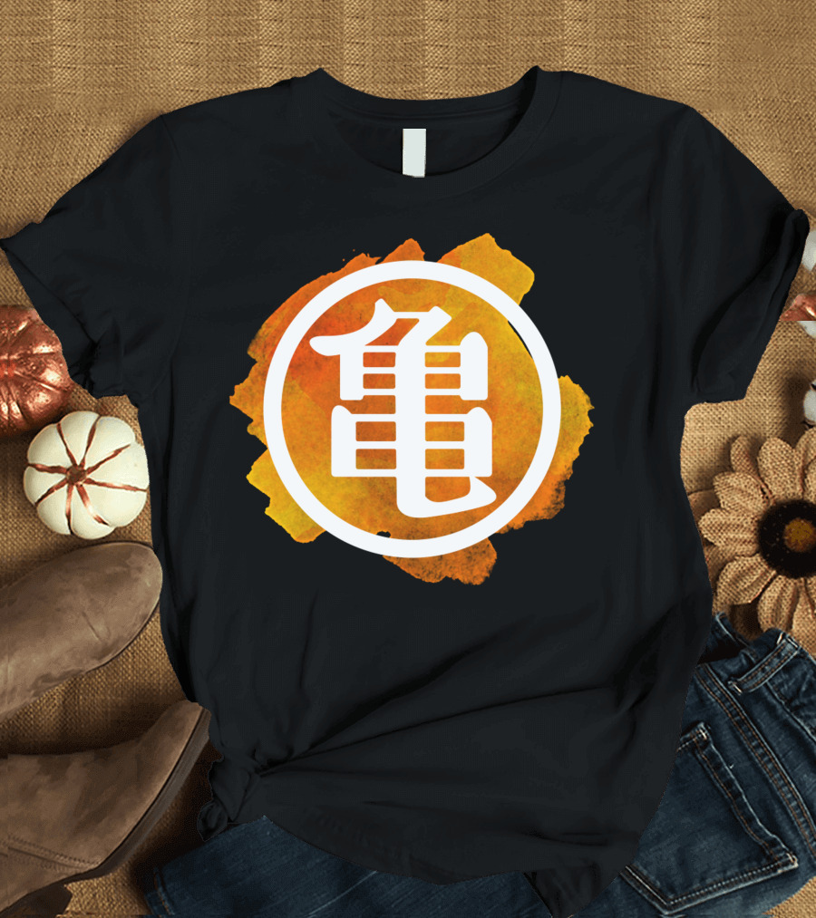Goku Watercolor Kanji T-Shirt