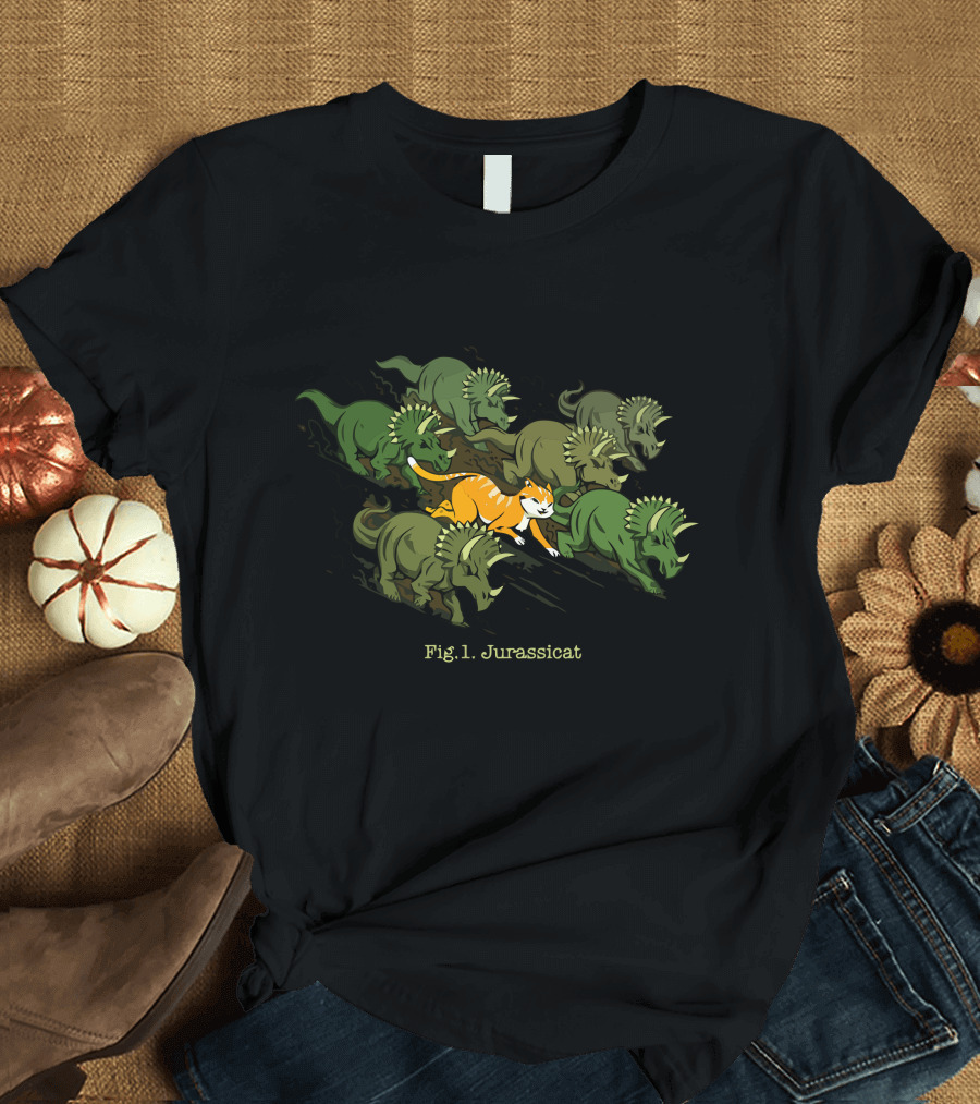 Fig. 1. Jurassicats T-Shirt