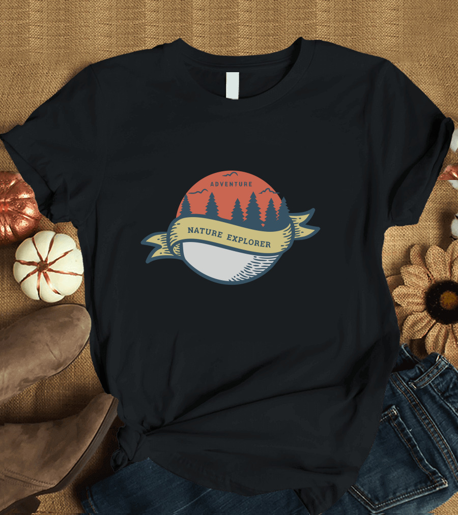 Adventure Nature Explorer Life Wild Here T-Shirt