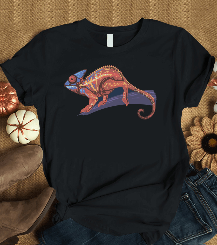 Lizz Vibrant Chameleon T-Shirt