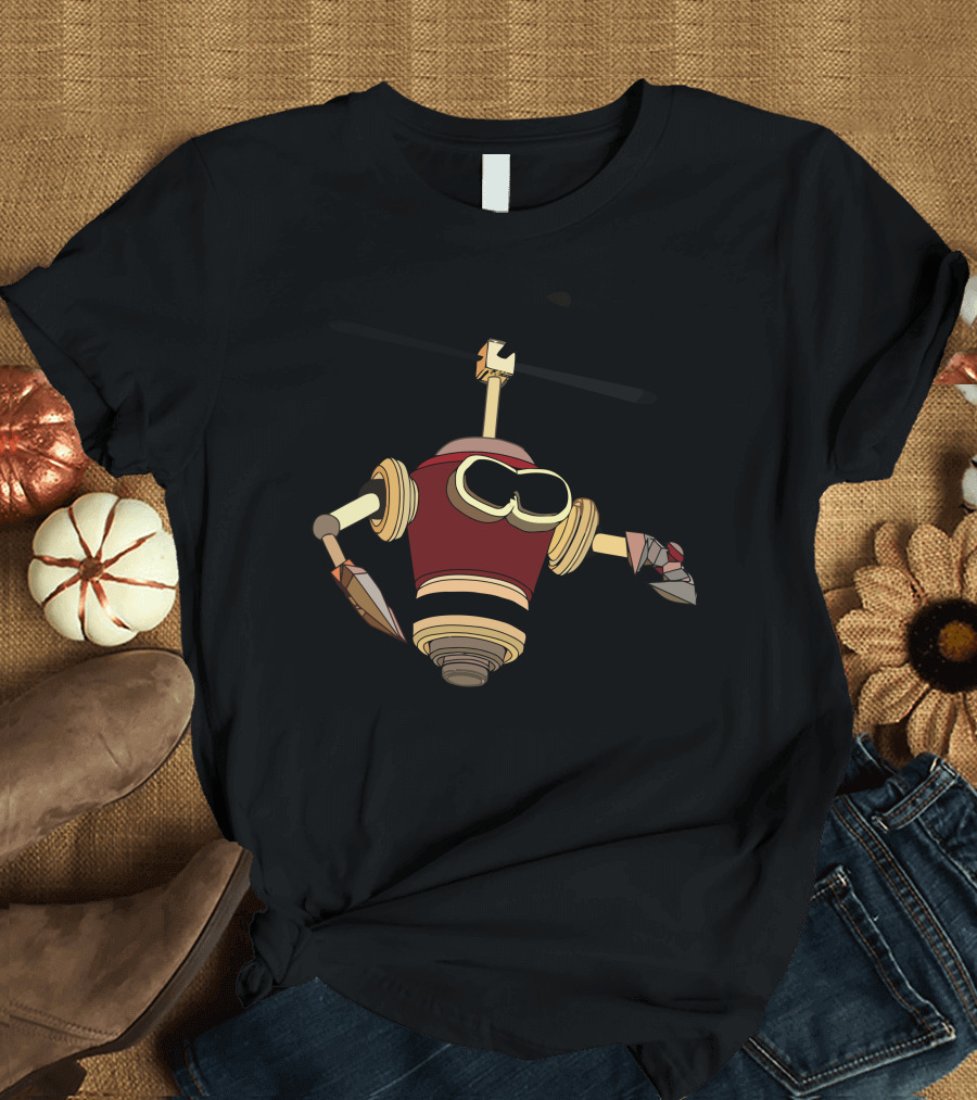 Helirobo Flying Robot Helicopter T-Shirt