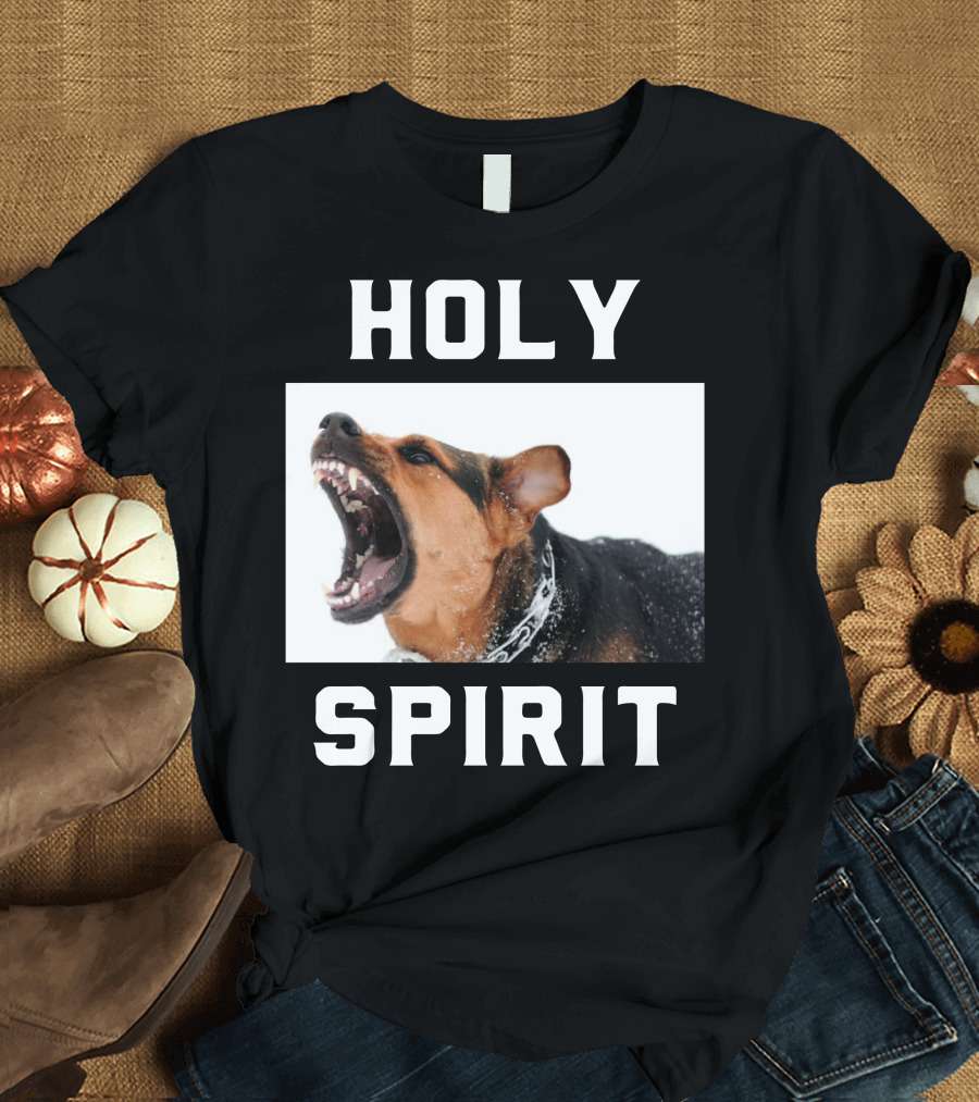 HOLY SPIRIT Fierce Dog Photography T-Shirt
