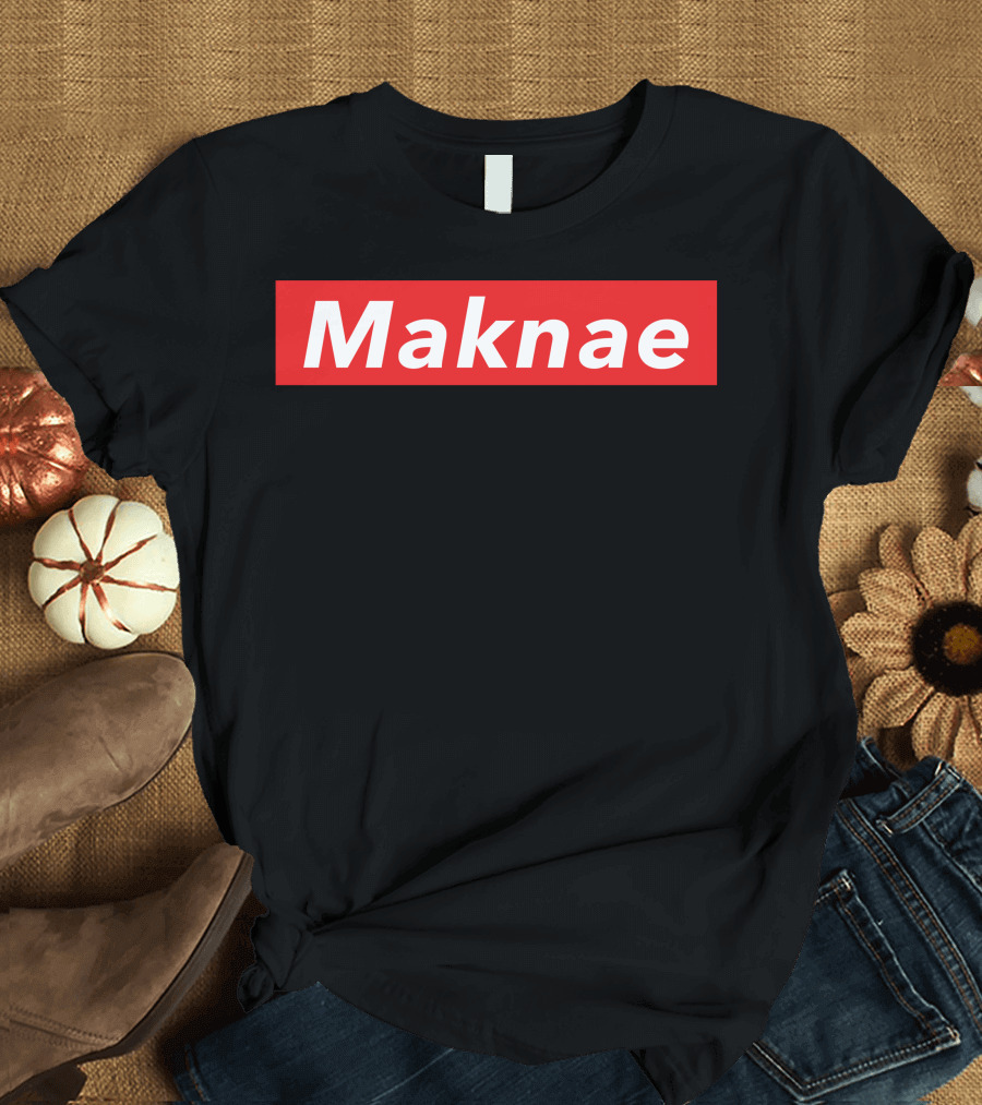 Maknae K-Pop Inspired Red T-Shirt