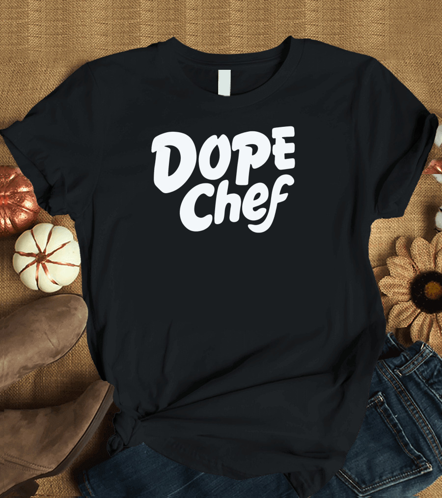 Dope Chef Streetwear Fashion Brand Label T-Shirt