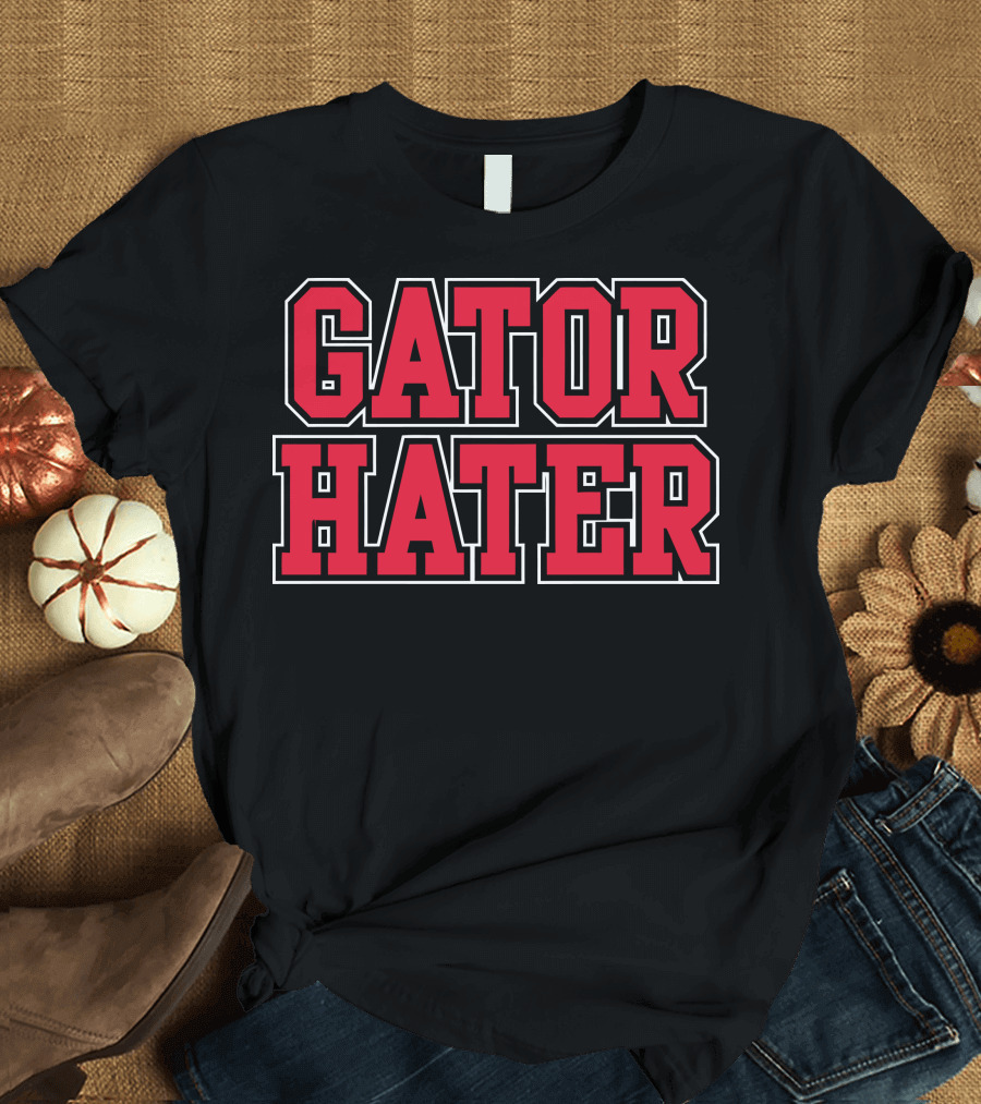 Gator Hater Sports Rivalry Red T-Shirt