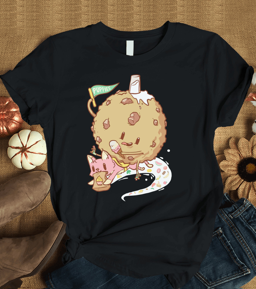 Cake Delivery Puppies Cookie Parade T-Shirt