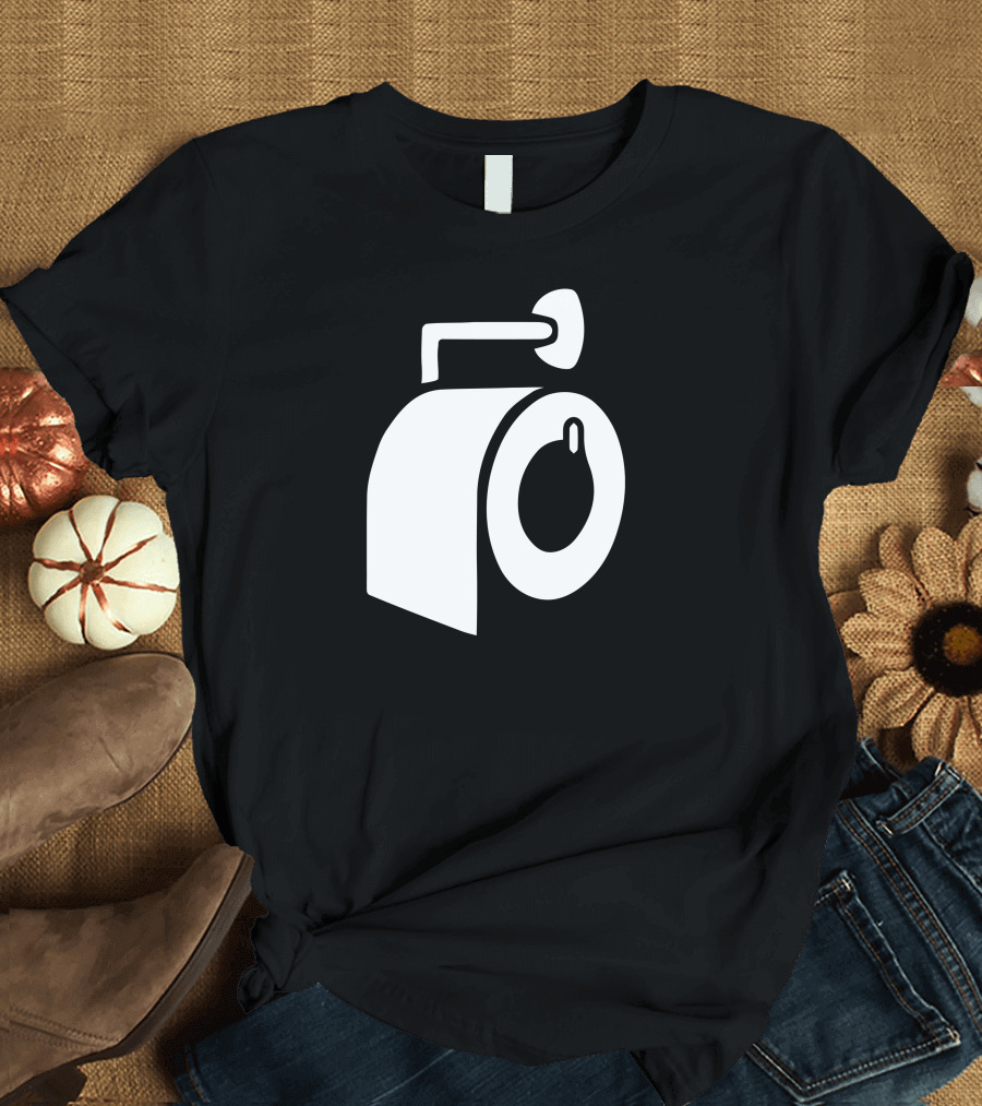 Toilet Paper Roll with Bomb T-Shirt