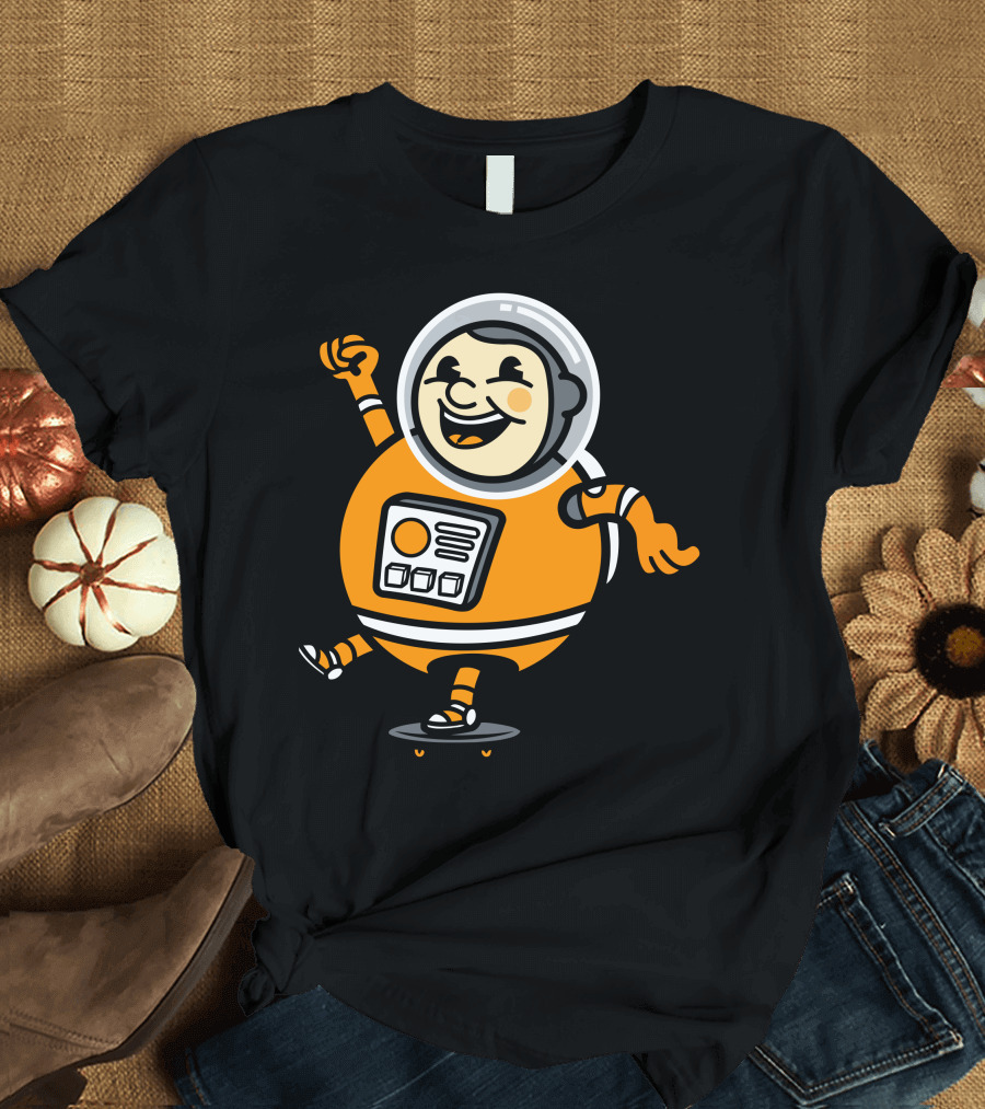 Fat Astronauts Playful Space Adventurer T-Shirt