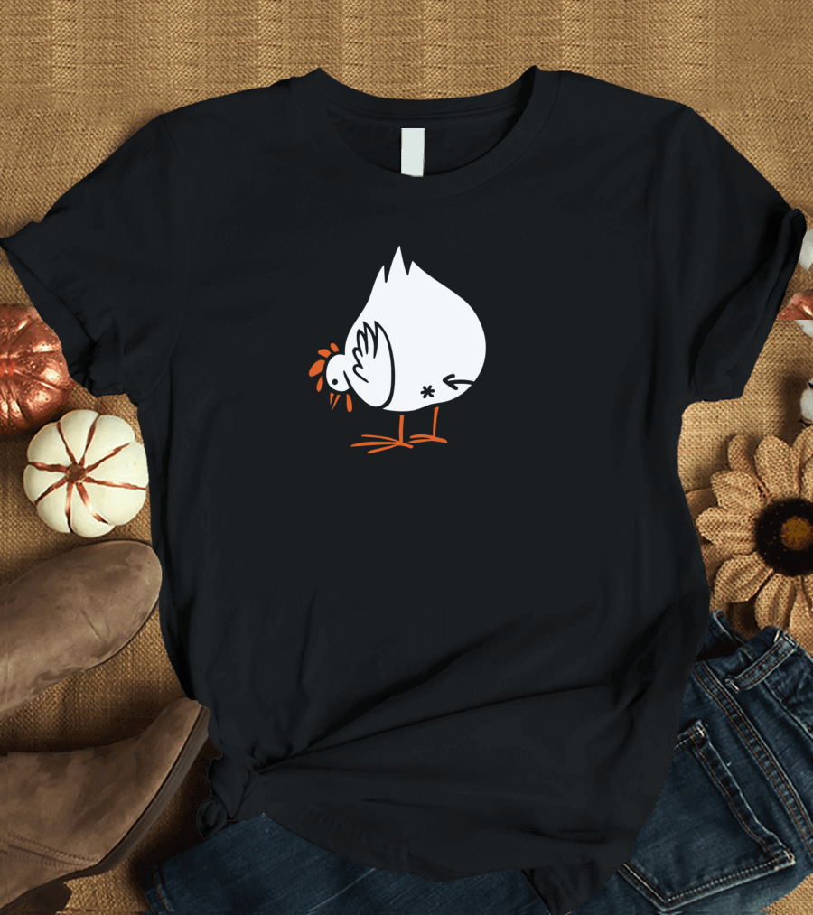 Guess What Chicken Butt Humor T-Shirt