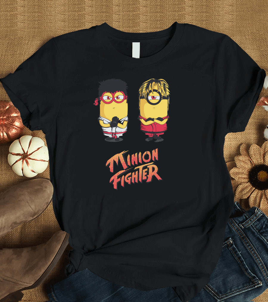 Minion Fighter Martial Arts Parody Ryu Ken T-Shirt