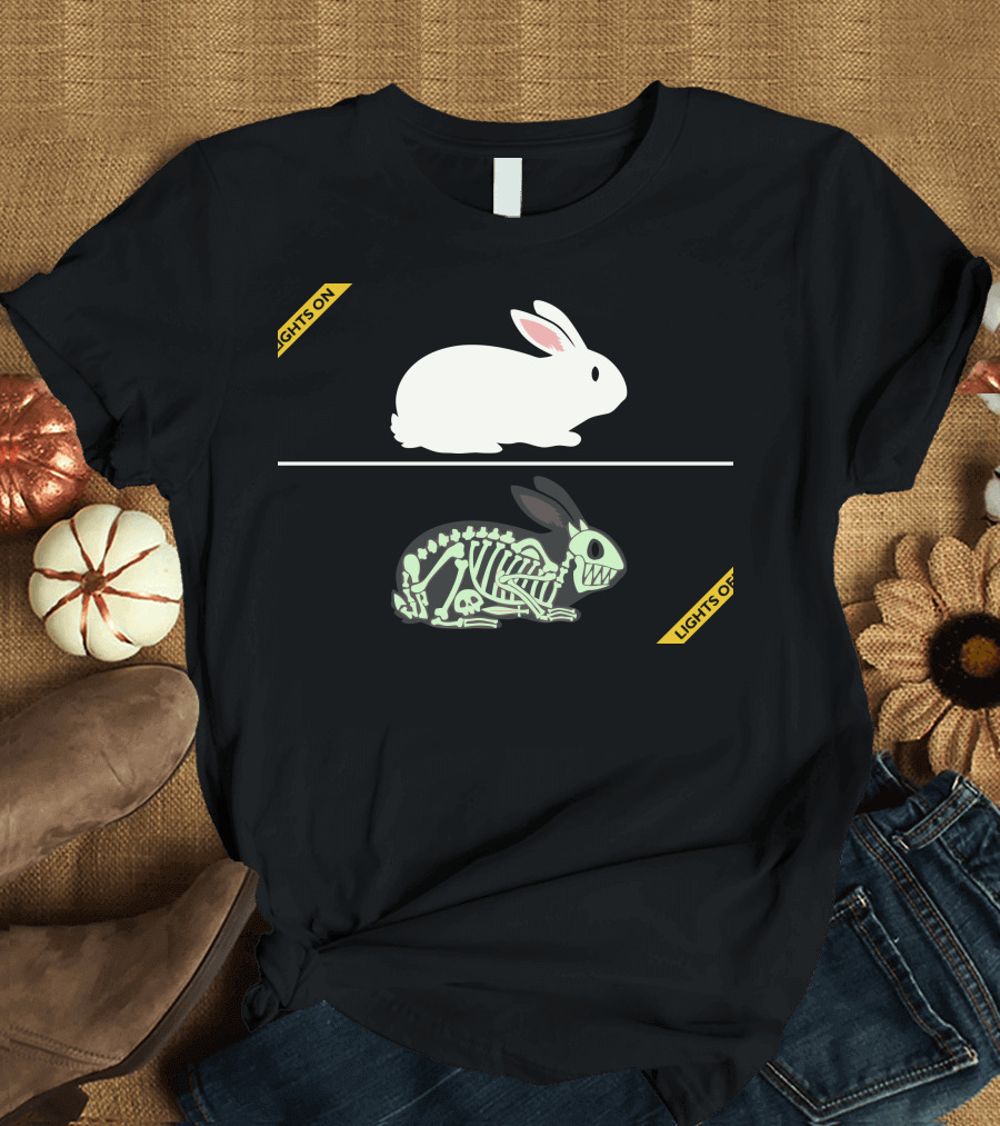 Run Away Run Away Lights On Lights Off T-Shirt