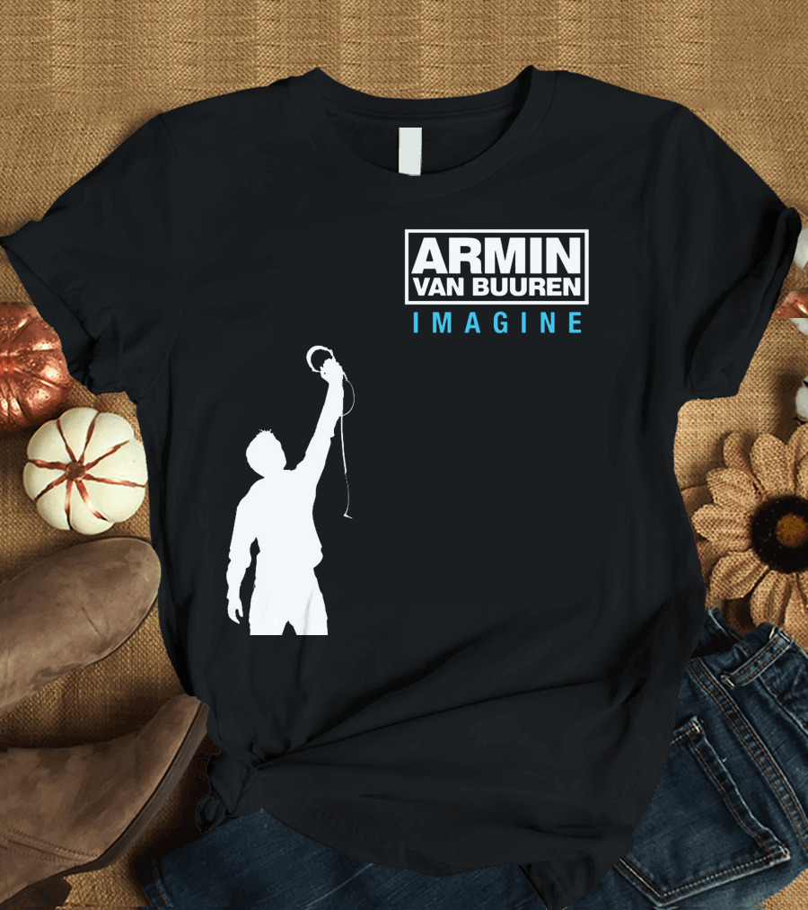 ARMIN VAN BUUREN IMAGINE Silhouette Microphone Gesture T-Shirt