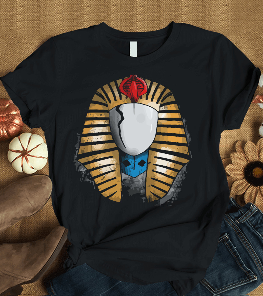 Pharaoh Snake Warrior Helmet Fusion T-Shirt