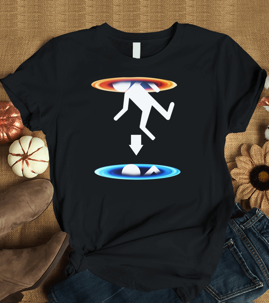 Portal Loop Iconic Symbol Video Game T-Shirt