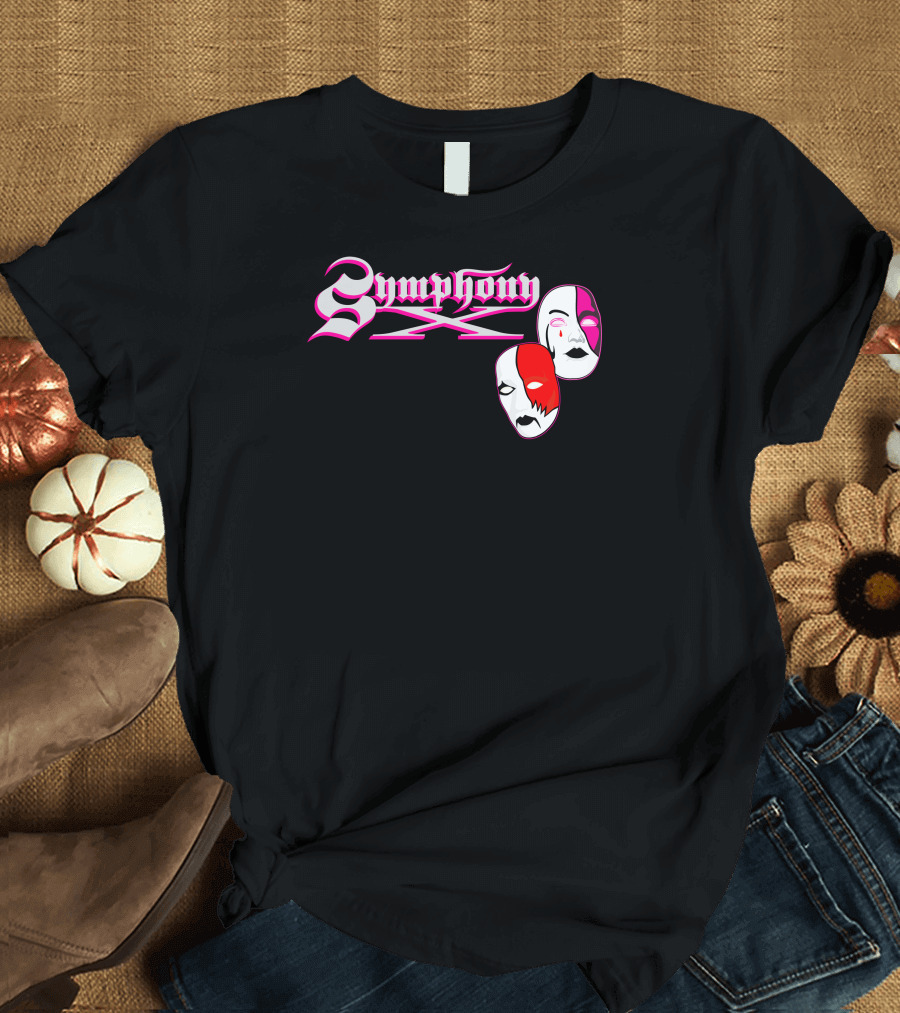 Symphony X Metal Progressive Band Theatrical Masks T-Shirt