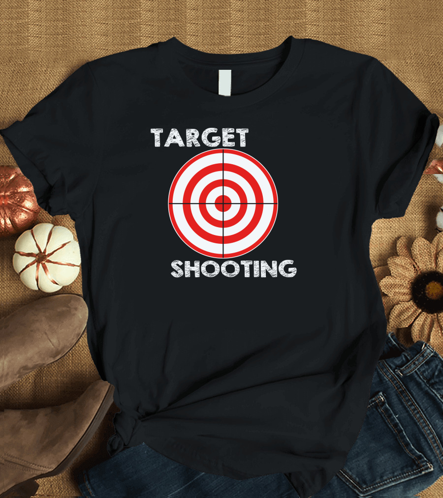 TARGET SHOOTING RED BULLSEYE T-Shirt