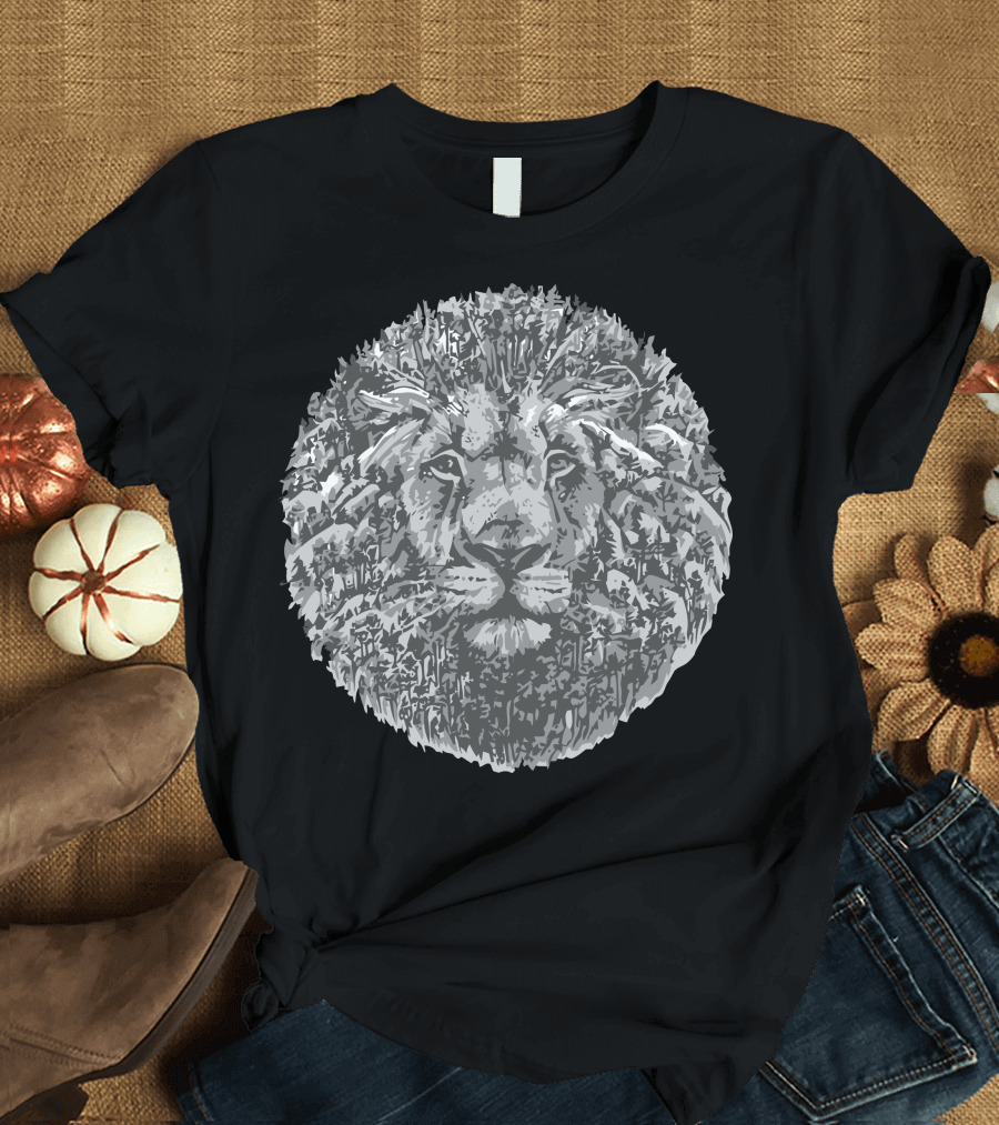 Tsar Lion Face T-Shirt