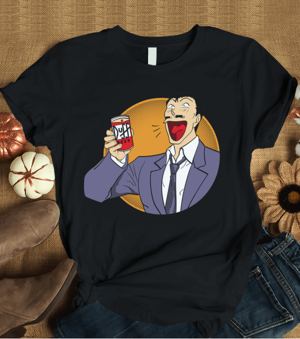 T-Shirt: Kogoro Enjoys Duff Beer in Springfield T-Shirt Kogoro Enjoys Duff Beer in Springfield T-Shirt