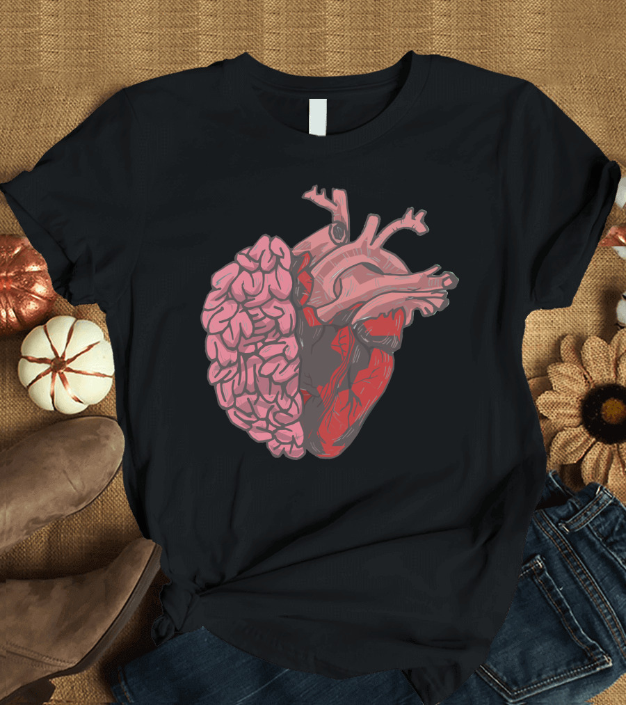 Brain And Heart Fusion T-Shirt