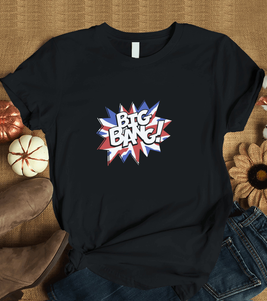 Big Bang Union Jack Explosion T-Shirt