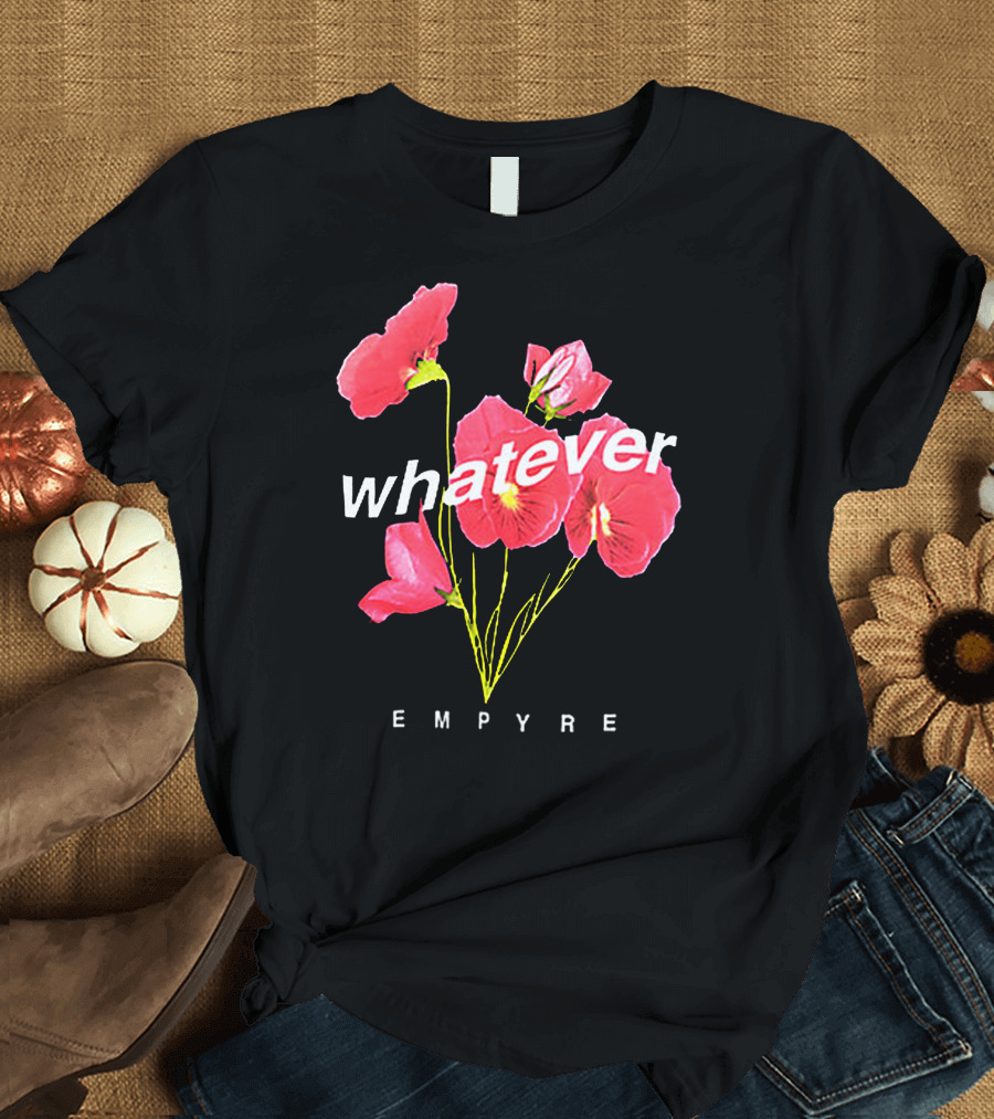 Empyre Whatever Forever Red Floral Poppies T-Shirt