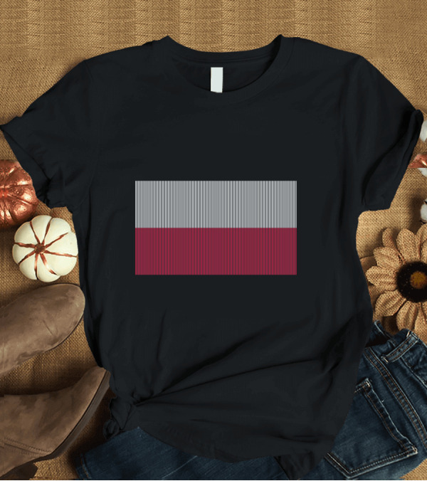 T-Shirt: Flag Of Poland Vertical Stripe T-Shirt Flag Of Poland Vertical Stripe T-Shirt