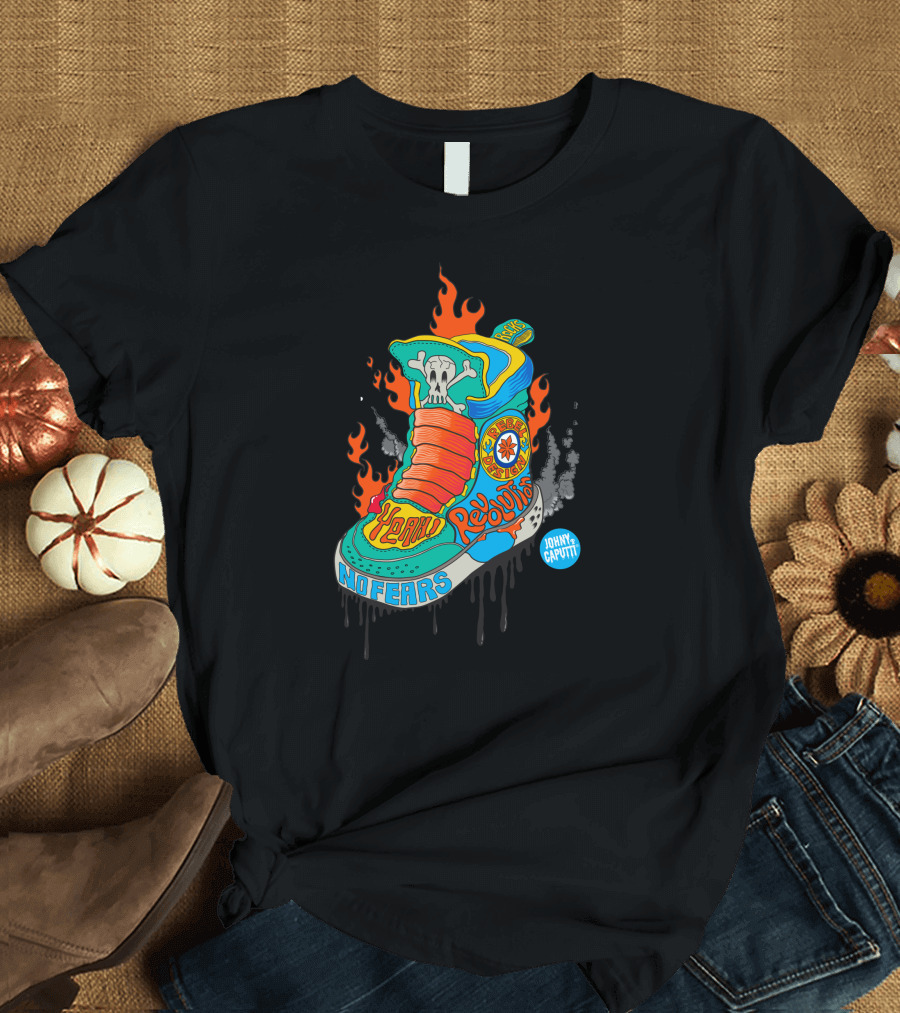 Revolution No Fears Sneaker Yeah Johan Caputti T-Shirt