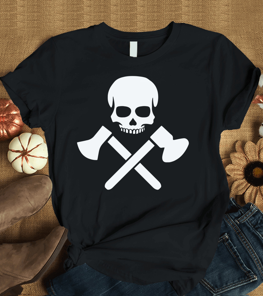 Skull And Cross Axes T-Shirt