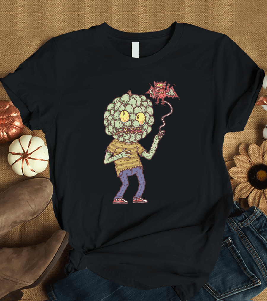 Sugar Apple Monster with Bat Creature Balloon T-Shirt