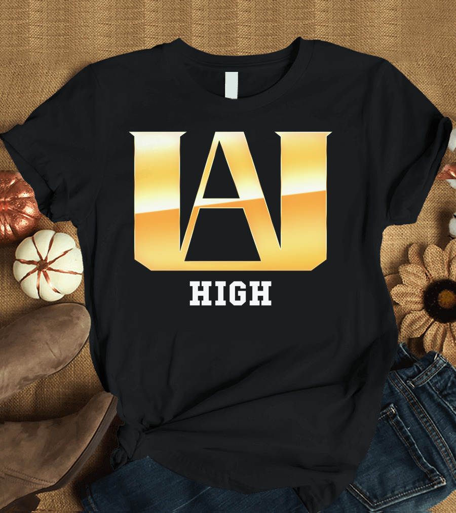 UA High Hero Academia Gold T-Shirt