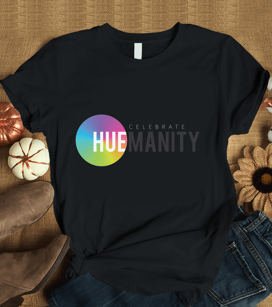 Celebrate Huemanity Multicolor Circle T-Shirt